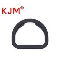 Plastová D prstencová spona