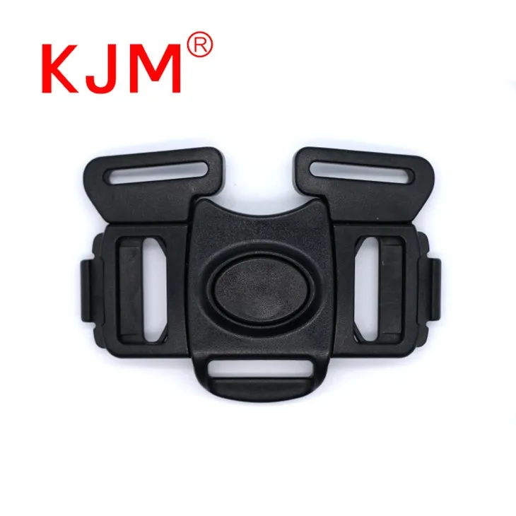 Baby stroller webbing adjustment buckle