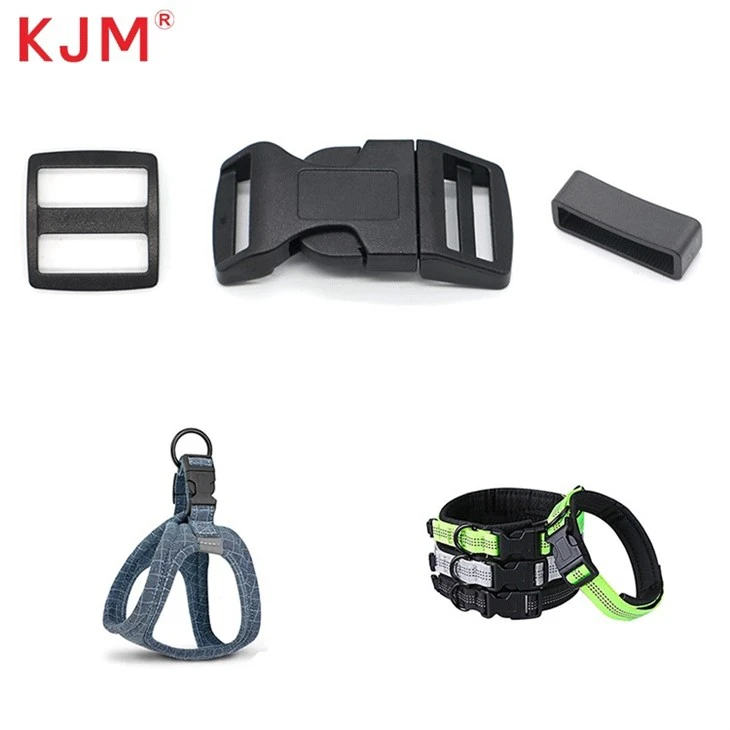 Curved plastic buckle for dog collar factory
