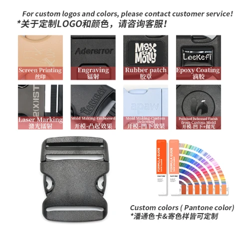Quick Release Safety Buckle For Baby Carrier Webbing high quality