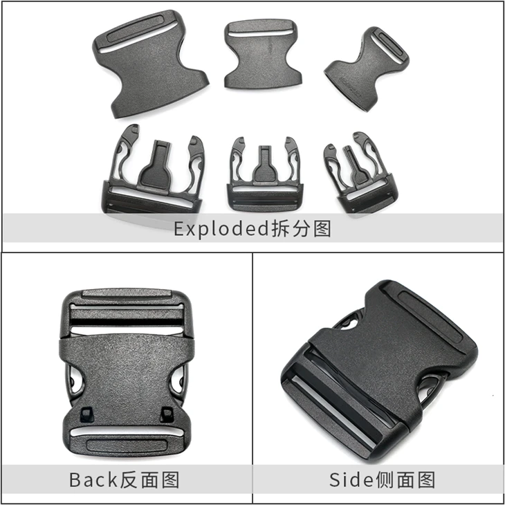 Quick Release Safety Buckle For Baby Carrier Webbing factory